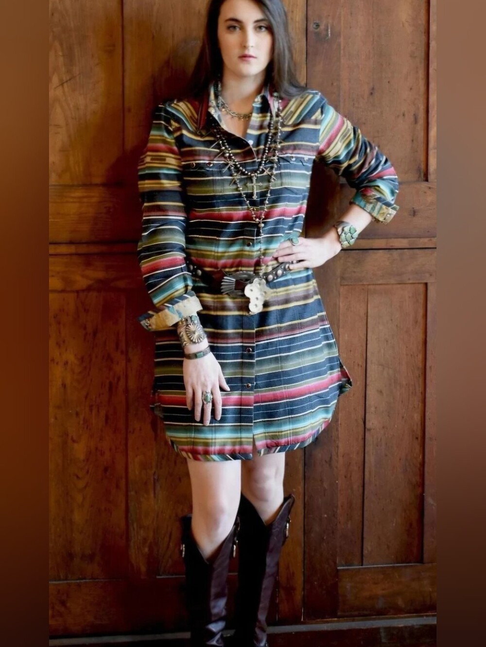 Tasha Polizzi Women's Ruby Colt 44 Tunic Shirt Dress